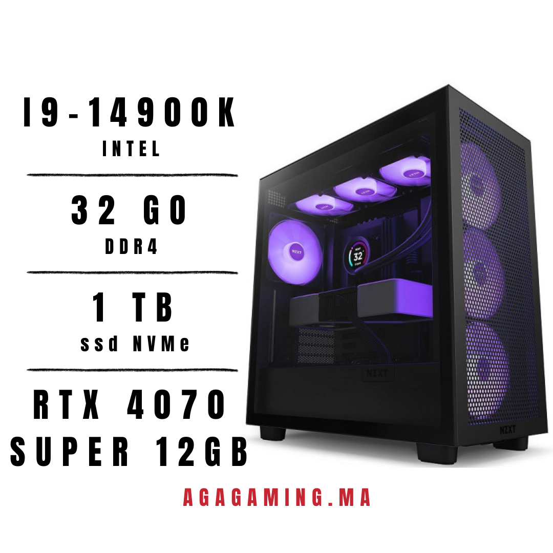 Pc Gamer Intel I9-14900k / RTX 4070 super 12Gb Pc Gamer Intel I9-14900k / RTX 4070 super 12Gb
